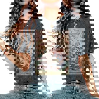 Raggedy Ann & Andy In The Flower Garden Women's Oversized Comfort T-Shirt - Thegiftio