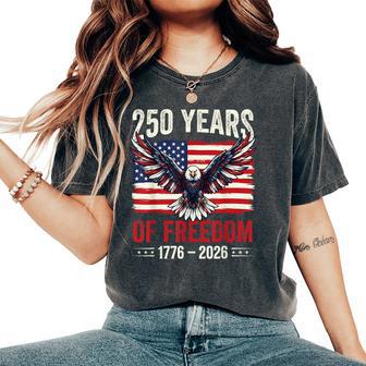 Retro 250 Years American 1776 2026 250Th Usa Years Women Women's Oversized Comfort T-Shirt - Thegiftio UK