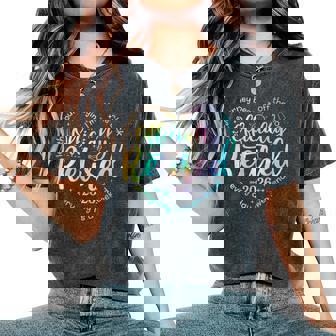 Retro Officially Retired 2026 Heart Retirement Women Women's Oversized Comfort T-Shirt | Mazezy