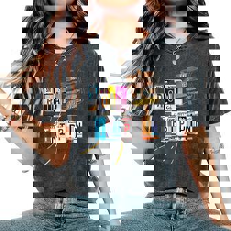 Road Trip 2025 Vacation Girls Trip Adventure For Family Women's Oversized Comfort T-Shirt | Seseable FR