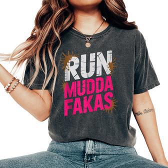 Run Mudda Fakas Mud Girl Run Women's Oversized Comfort T-Shirt - Thegiftio UK