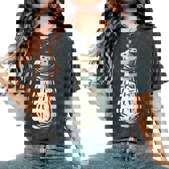 Salt Tequila Lime Fun Matching Costume Women's Oversized Comfort T-Shirt - Seseable