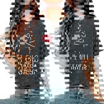 Sarcastico Divertentecritte Ti È Caduto Qualcosa T-shirt comoda oversize da donna - Novitaregali