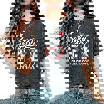 Senior Mom Class Of 2026 Graduation Senior 2026 Mom Women's Oversized Comfort T-Shirt | Seseable UK