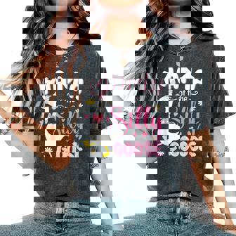 Silly Mama Goose Mama 1St Birthday Family Matching Party Women's Oversized Comfort T-Shirt | Seseable UK