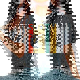 Sloth ナマケモノ 動物 レディースオーバーサイズコンフォートTシャツ - Kawaiitshirt