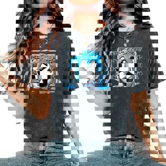 Soccer Drip Ice Cream Drip Soccer Boys Girls Soccer Player Women's Oversized Comfort T-Shirt - Monsterry