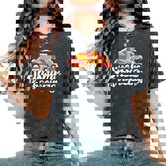 Sunshine And Hooping Men Women Sunset Appreciation Women's Oversized Comfort Colors T-Shirt | Mazezy