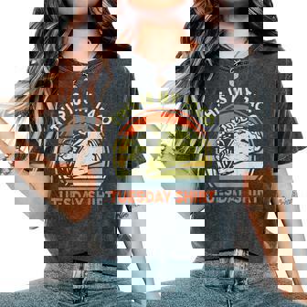 This Is My Taco Tuesday Mexican Food Women Women's Oversized Comfort T-Shirt - Thegiftio