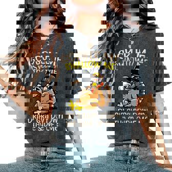 Thanksgiving Gobble Swallow Me Gravy Turkey Women Women's Oversized Comfort T-Shirt - Monsterry