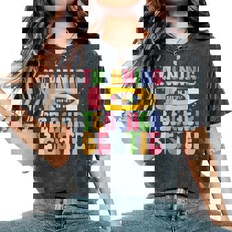 Twin Day Friends Teacher Twinning With My Bestie Matching Women's Oversized Comfort T-Shirt - Monsterry