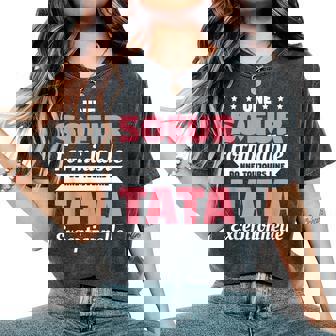 Uneoeur Formidable Donne Toujours Une Tata Exceptionnelle T-shirt oversize confortable pour femme - Cadeauxyz