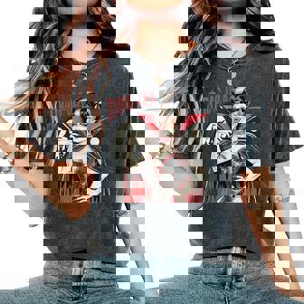 Vampire Halloween Drag Queen Dragula Queer Gay Women's Oversized Comfort T-Shirt | Mazezy