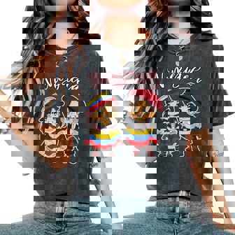 Venezuela Girl Venezuelan Flag Day Hispanic Boy Women's Oversized Comfort T-Shirt - Thegiftio