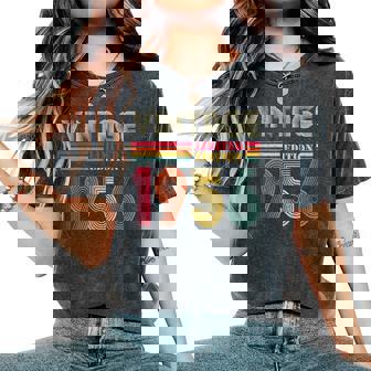 Vintage 1956 70Th Birthday 70 Years Old Women's Oversized Comfort T-Shirt | Mazezy