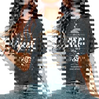 Vintage 2005 Label 21St Birthday 21 Year Old Women's Oversized Comfort T-Shirt | Seseable UK