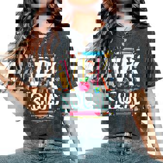 Vpk Squad Vpk Crew Vpk Student And Pre-K Teacher Women's Oversized Comfort T-Shirt | Mazezy