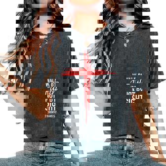 Walk By Faith Not By Sight Christian Cross Bible Verse Cute Women's Oversized Comfort T-Shirt - Monsterry