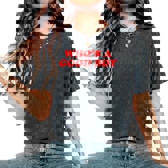 Who's A Good Boy Y2k Inspired Dog Pet Men Women's Oversized Comfort T-Shirt - Monsterry