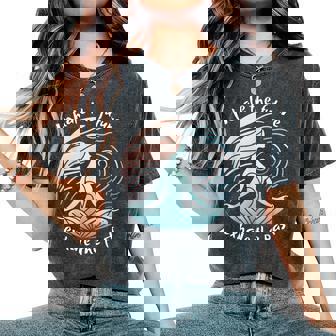 Yoga T For With Sayings Women's Oversized Comfort T-Shirt - Monsterry