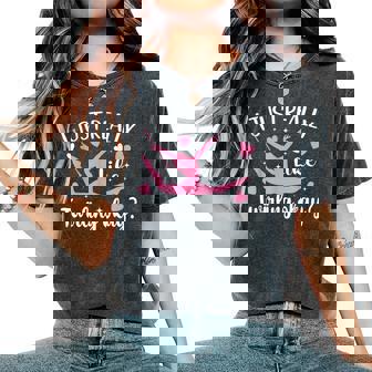 かわいい女の子向けトワラー バトントワリング レディースオーバーサイズコンフォートTシャツ - Kawaiitshirt