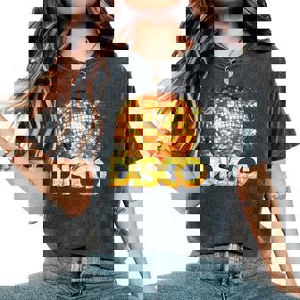 ディスコフィーバーコスチューム女性男性-ダンステーマパーティー用品 レディースオーバーサイズコンフォートTシャツ - Kawaiitshirt