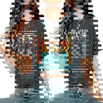 ヴィンテージ 1956 ギフト 男性 女性 長寿祝い 1956年生まれ 古希祝い ユニークな誕生日プレゼント 長袖tシャツ レディースオーバーサイズコンフォートTシャツ - Kawaiitshirt