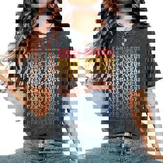 特許弁理士 Groovy レトロ 長袖tシャツ レディースオーバーサイズコンフォートTシャツ - Kawaiitshirt