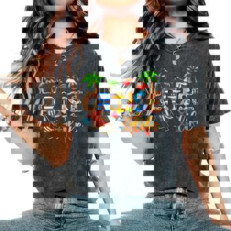 Cruise Life 2024 Summer Vacation Family Matching Men Women Girls Kids Women's Oversized Comfort Colors T-Shirt | Mazezy