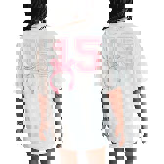 Birthday Girl Pink Coquette Bow 15 Year Old Aesthetic Girly Women's Oversized Comfort T-Shirt Back Print | Seseable FR