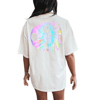 I Know I Play Like A Girl Try To Keep Up Soccer Girl Women's Oversized Comfort T-Shirt Back Print - Thegiftio UK