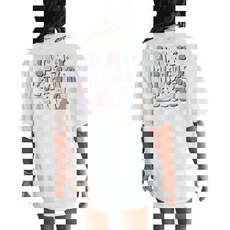 In My Pe Teacher Era Physical Education Back To School Women Women's Oversized Comfort T-Shirt Back Print | Mazezy