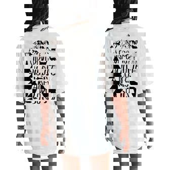 Support Wildlife Raise Boys Dad Mom Of Boys Women's Oversized Comfort T-Shirt Back Print - Thegiftio