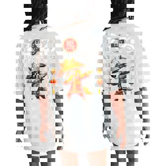 Year Of The Horse 2026 Lunar New Year Chinese Women's Oversized Comfort T-Shirt Back Print - Thegiftio