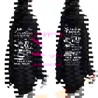 10Th Birthday Official Double Digits Ten 10 Years Old Girls Women Oversized Hoodie Back Print | Seseable CA