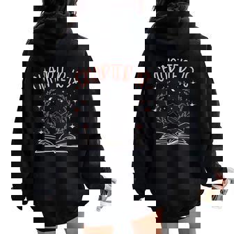 18Th Birthday Girls Book Lovers Chapter 18 Its My Birthday Women Oversized Hoodie Back Print - Thegiftio