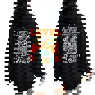 19歳の誕生日プレゼント 19歳 男性と女性、ビデオゲーム 2002年生まれ レディース オーバーサイズ パーカー バックプリント - Kawaiitshirt