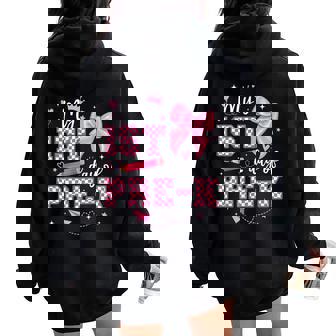 My 1St Day Of Pre-K Prek Pre K 2025 Back To School Girls Women Oversized Hoodie Back Print | Seseable CA