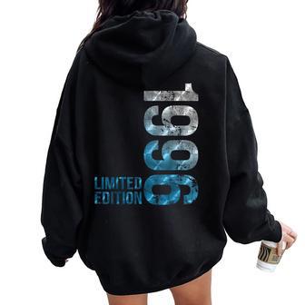 30Th Birthday 30 Years Old Vintage 1996 Women Oversized Hoodie Back Print - Thegiftio UK