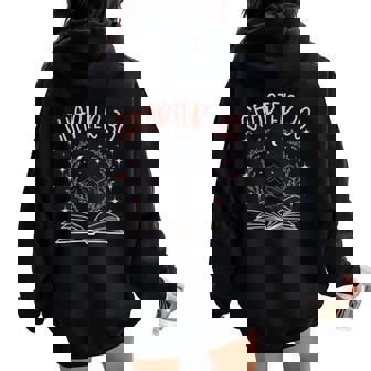 30Th Birthday Book Lovers Chapter 30 Its My Birthday Women Oversized Hoodie Back Print | Mazezy