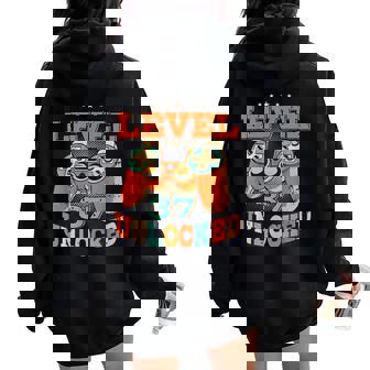 37歳の誕生日プレゼント 37歳 男性と女性、ビデオゲーム 1984年生まれ レディース オーバーサイズ パーカー バックプリント - Kawaiitshirt