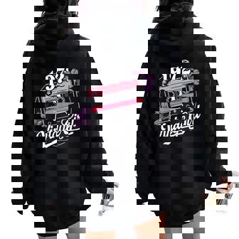 53 Años Intage 1972 Cumpleaños 53 Retro 1972 Women Oversized Hoodie Back Print - Regaloses