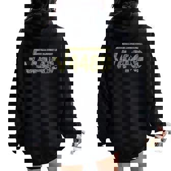6 7 Army Pattern Meme Square Root 4489 Slang Math Teacher Women Oversized Hoodie Back Print | Mazezy