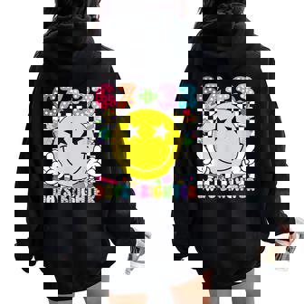 67 33 Days Brighter Smile Face 100 Days Of School Boy Girl Women Oversized Hoodie Back Print | Seseable CA