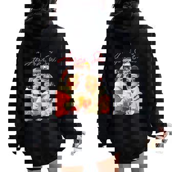 80S Apres Ski Outfit Skier Freerider Skiing Ski Women Oversized Hoodie Back Print | Mazezy