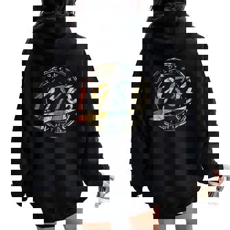 Anniversaire Meilleur Millésime 1986 Pour Homme Et Sweat à capuche oversize pour femme avec imprimé dans le dos - Cadeauxyz