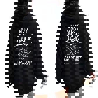 Annonce De Grossesse On Est Deux Dans Ce Sweat à capuche oversize pour femme avec imprimé dans le dos - Cadeauxyz