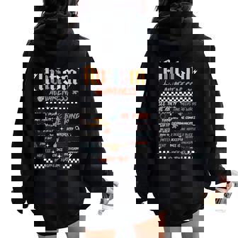 Autism Awareness World Tour Be Kind Acceptance Is A Choice Women Oversized Hoodie Back Print | Seseable UK