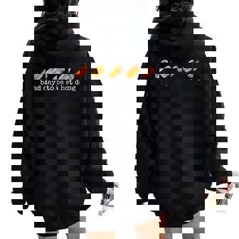 Bad Day To Be A Hot Dog Hot Dog Lover Fast Food Wiener For Women Women Oversized Hoodie Back Print - Seseable