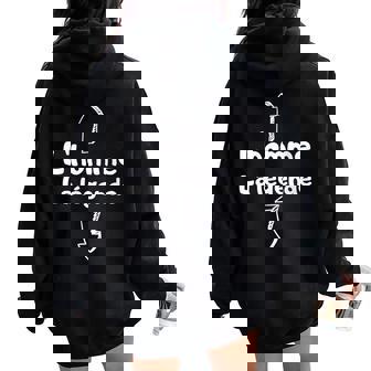 Beauf Humour Collegue Marrant Drole Papa Beauf Sweat à capuche oversize pour femme avec imprimé dans le dos - Cadeauxyz